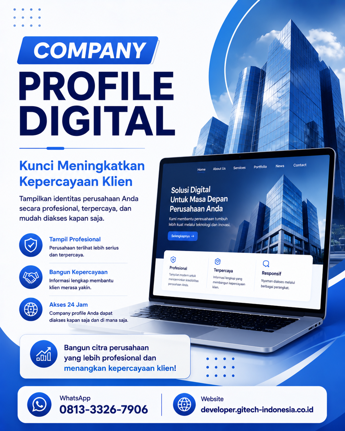 Company Profile Efektif untuk menarik calon klien