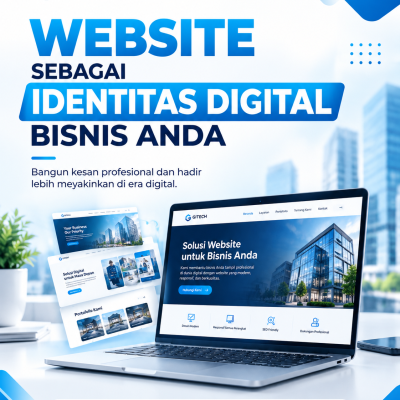 Identitas digital bisnis melalui website profesional