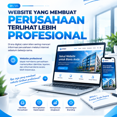 Website Profesional untuk perusahaan