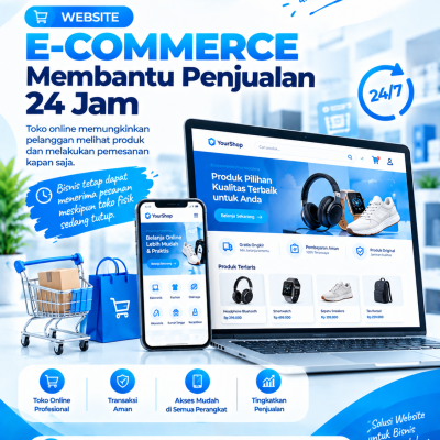 Website E-Commerce untuk penjualan online