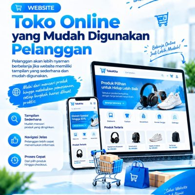 Website Toko Online yang Mudah Digunakan Pelanggan