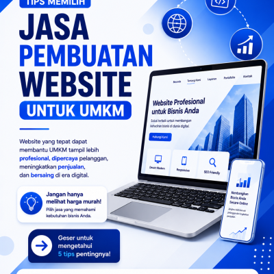 Jasa website UMKM untuk bisnis profesional